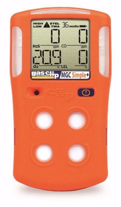 Picture of Multi Gas Clip 4-Gas Monitor (H2S,O2,CO, and LEL) Gas Clip Technologies MGC-S-PLUS