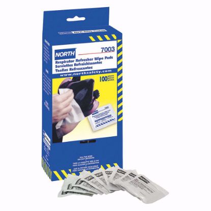 Picture of Respirator Wipe Pads with Alcohol, per box