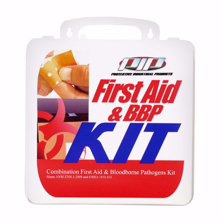 Picture of First Aid and Bloodborne Pathogens Kit, EACH