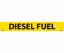 Picture of DIESEL FUEL Pipe Marker, 25/pk, PER PK
