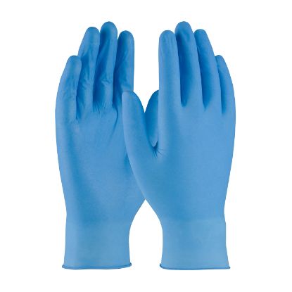Picture of Disposable Nitrile Glove, Powdered with Textured Grip - 5 mil, PER BOX, CHOOSE SIZE
