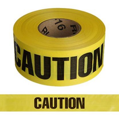 Picture of YELLOW CAUTION TAPE, 2 MIL, 3″X1000′, PER ROLL