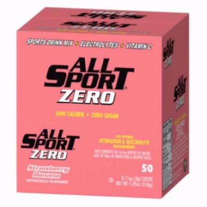 Picture of All Sport Sugar Free Strawberry Banana Powdered Sport Drink Mix (50 per box), PER BOX