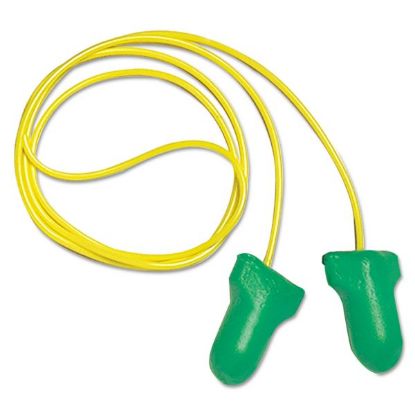Picture of Max Lite® Disposable Earplugs, Foam, Green, Corded, 100 pr/bx, PER BX