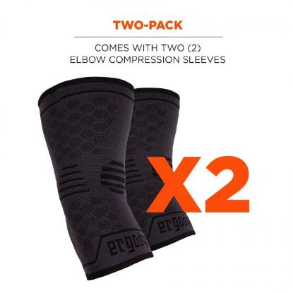 Picture of Ergodyne ProFlex 651 Elbow Compression Sleeve, PER PAIR, CHOOSE SIZE!