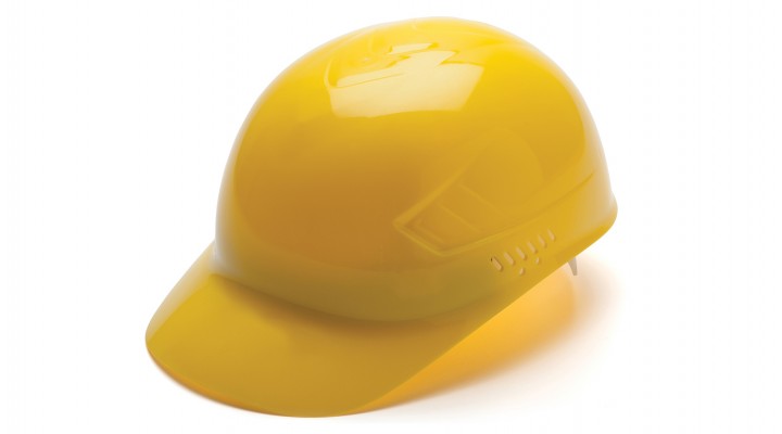 Picture of Yellow ROYAL OAK LOGO Bump Cap 4-Point Glide Lock, PER EACH
