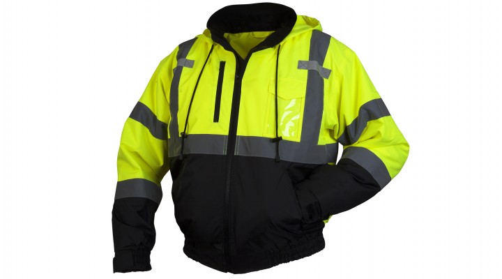 Picture of Type R - Class 3 Hi-Vis Lime Jacket, CHOOSE SIZE!