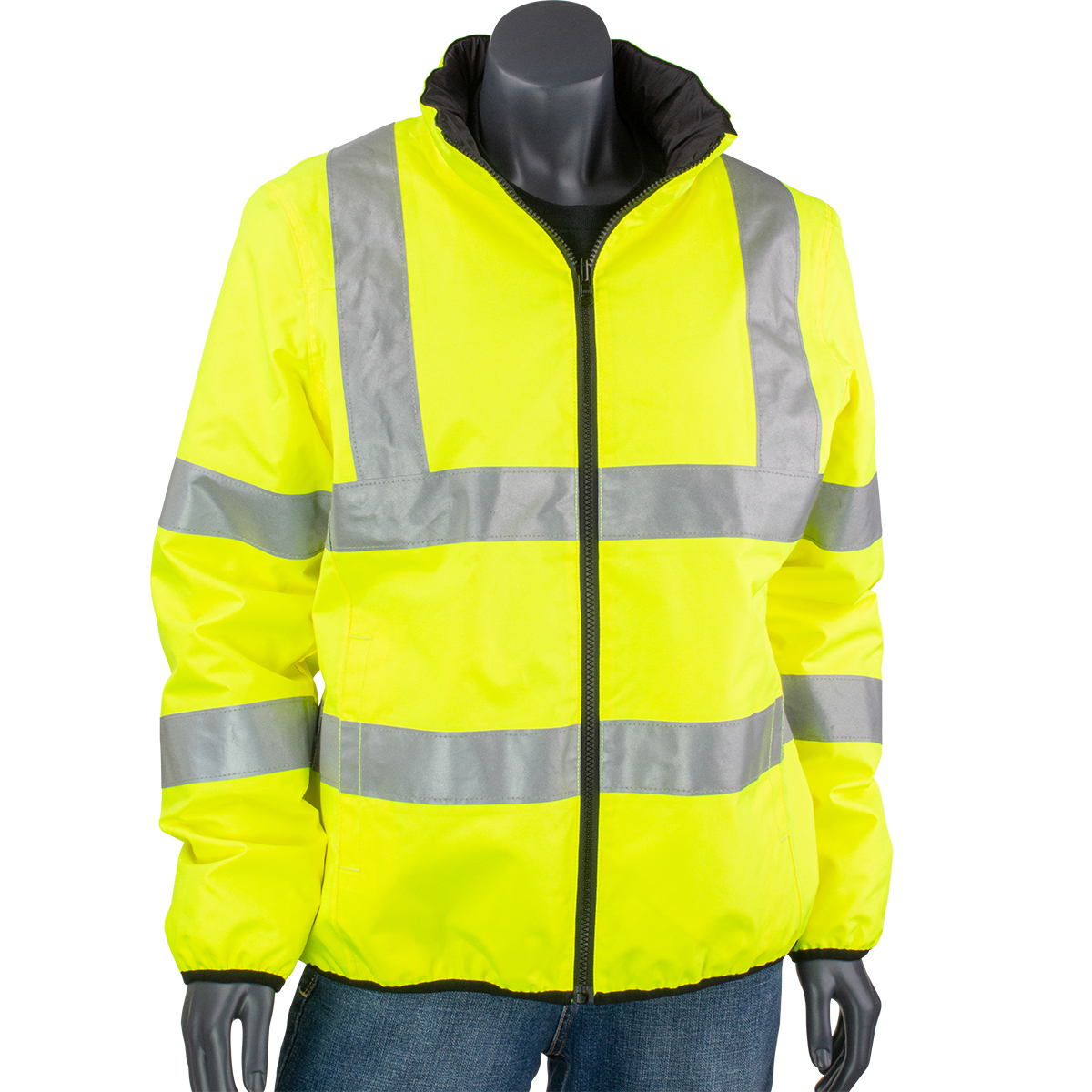 Picture of ANSI Type R Class 3 Women's Contoured Reversible Puffer Jacket, CHOOSE SIZE