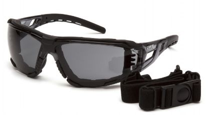 Picture of FYXATE Gray H2MAX Anti-Fog Lens with Gray Temples, PER PAIR