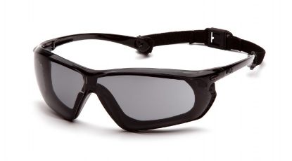 Picture of CROSSOVR Gray H2X Anti-Fog Lens with Black and Gray Frame, PER DZ