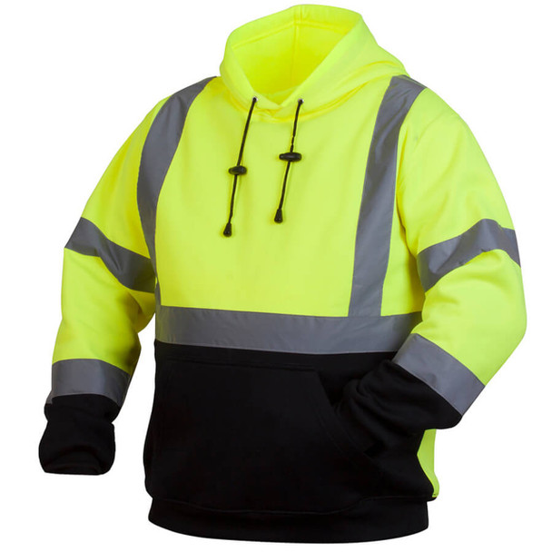 Picture of TALL SIZES!  ANSI TYPE R CLASS 3, Pullover type sweat shirt with hood, PER EACH, CHOOSE SIZE!