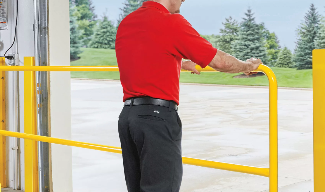 Picture of Dock safety gate, 10' long, 45" height