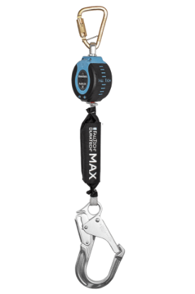 Picture of 9' DuraTech® MAX Personal SRL with Aluminum Rebar Hook, Includes Steel Dorsal Connecting Carabiner