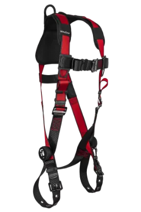 Picture of Tradesman® Pro 1D Standard Non-belted Full Body Harness, Tongue Buckle Leg Adjustments, PICK SIZE