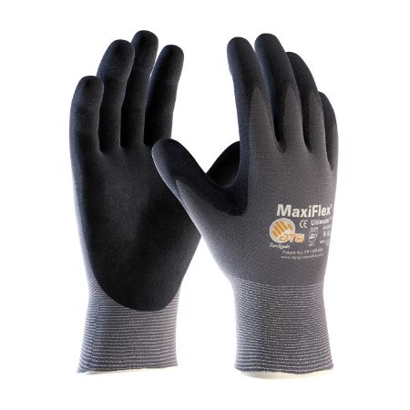 Picture of MaxiFlex® Ultimate™ Seamless Knit Nylon/Elastane Glove with Nitrile Coated MicroFoam Grip on Palm & Fingers - Touchscreen Compatible, PER DZ