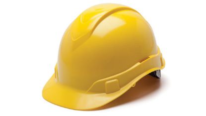 Picture of GENERAL LABOR, Royal Oak logo Ridgeline Cap Style Ratchet Hard Hat, Yellow, PER EACH