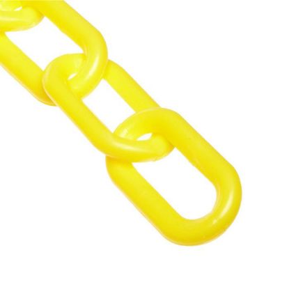 Picture of Plastic Chain, 2", Yellow, 100' length