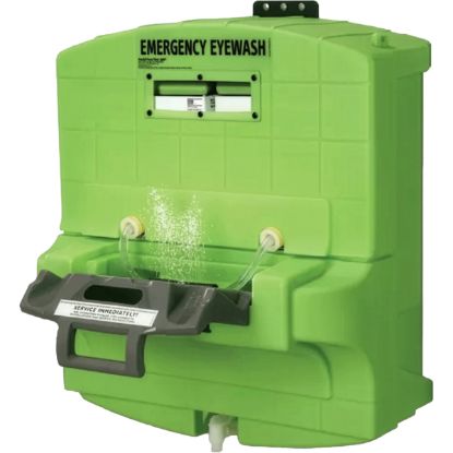 Picture of Fendall® Pure Flow 1000® Emergency Eyewash Station, LESS CARTRIDGES. SALINE CARTRIDGES SOLD SEPARATELY!