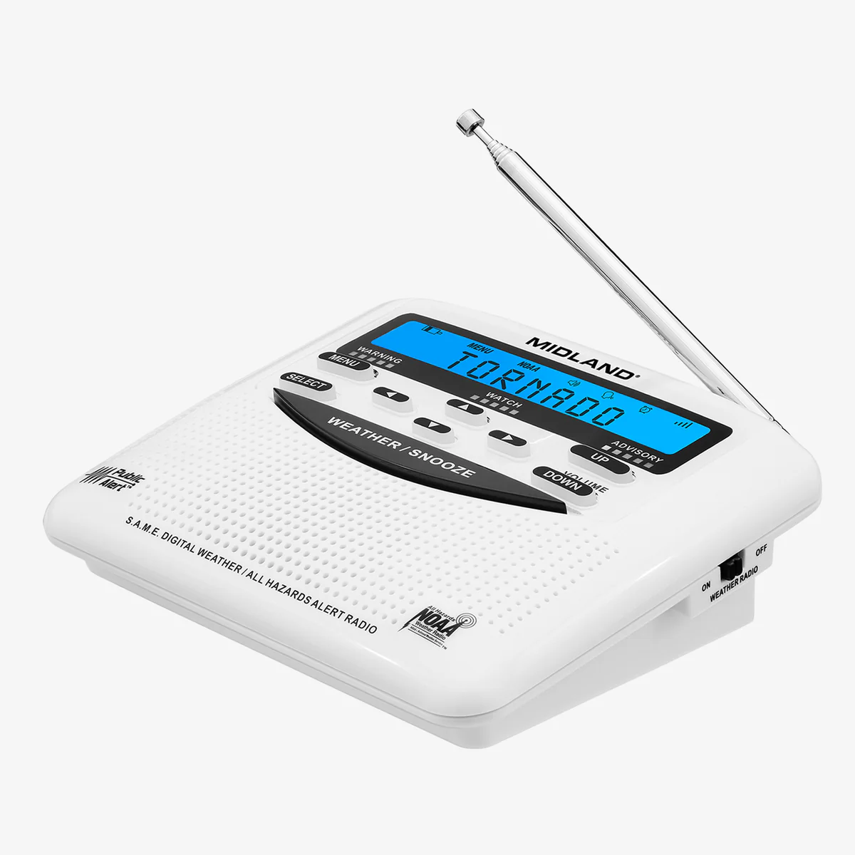 Picture of Midland NOAA emergency weather alert radio