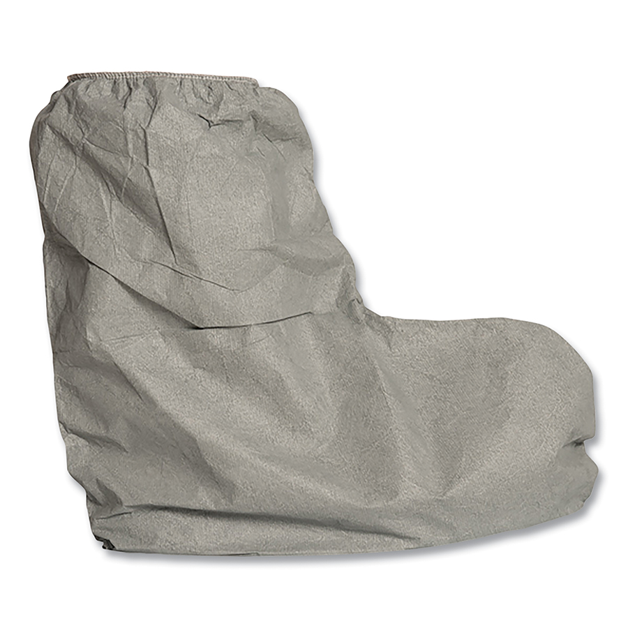 Picture of Tyvek® 400 Shoe and Boot Cover, 18 in H, Boot, One Size Fits Most, Gray, 100/Case, PER CASE